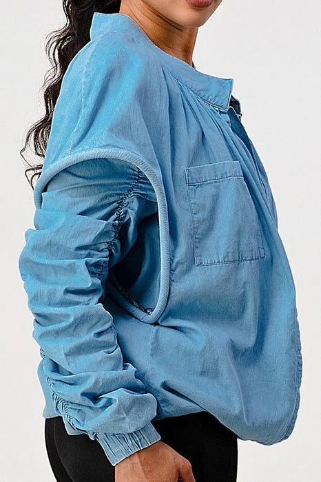 Atta Girl Double Layered Jacket