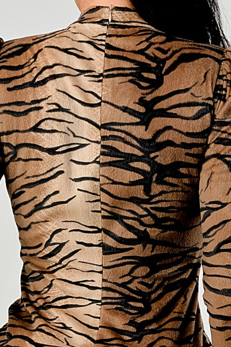 Wild Side Animal Print Dress