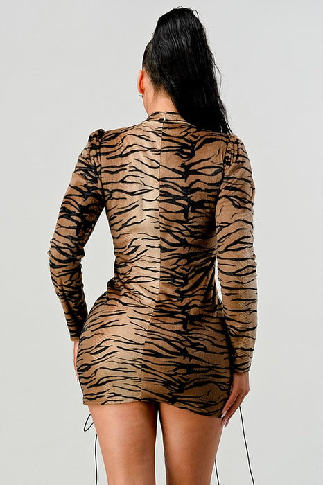 Wild Side Animal Print Dress