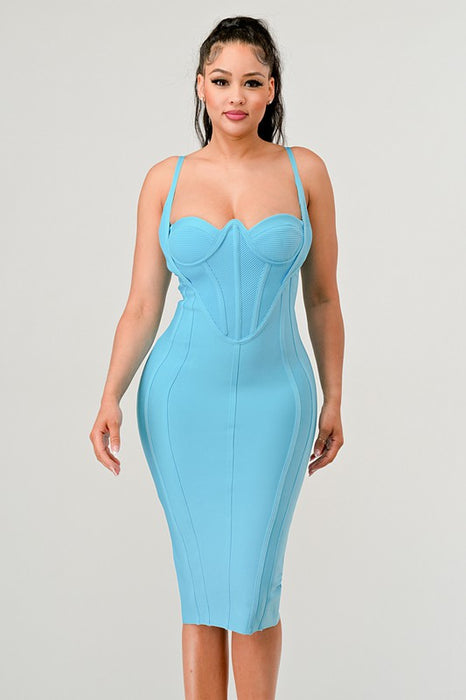 Lovely Girl Corset Bandage Dress