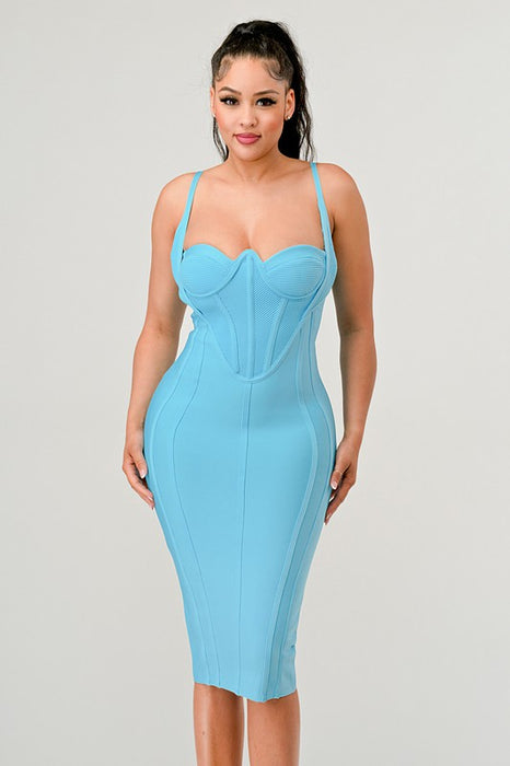 Lovely Girl Corset Bandage Dress