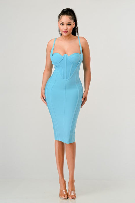 Lovely Girl Corset Bandage Dress