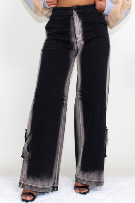 Black Line Demin Pants