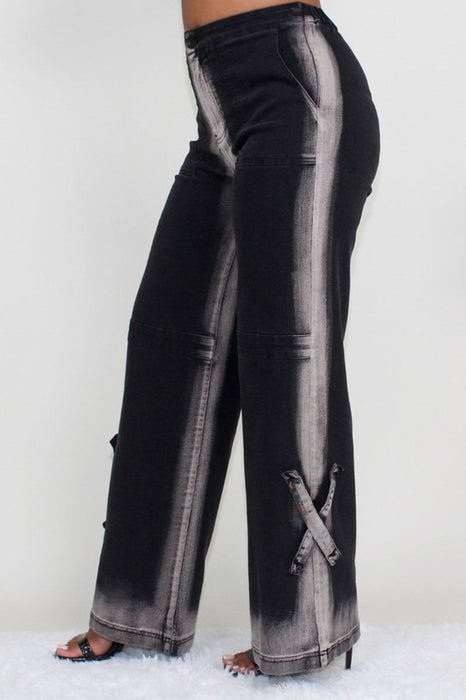 Black Line Demin Pants