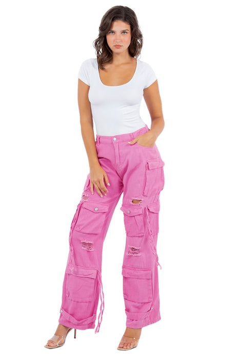 Colorful Cargo Pants