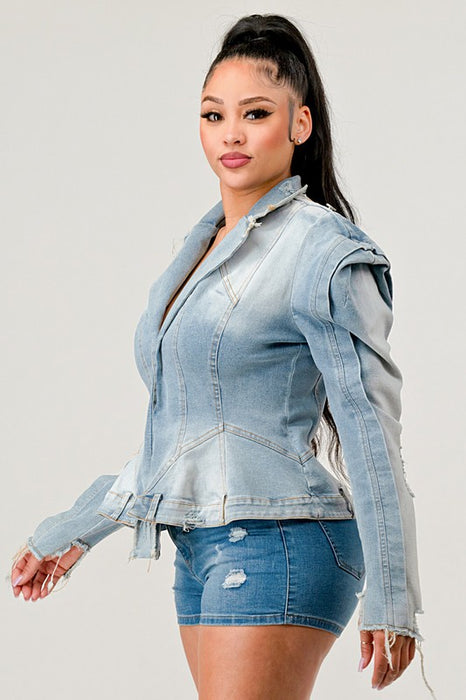 Trendy Lady Denim Jacket