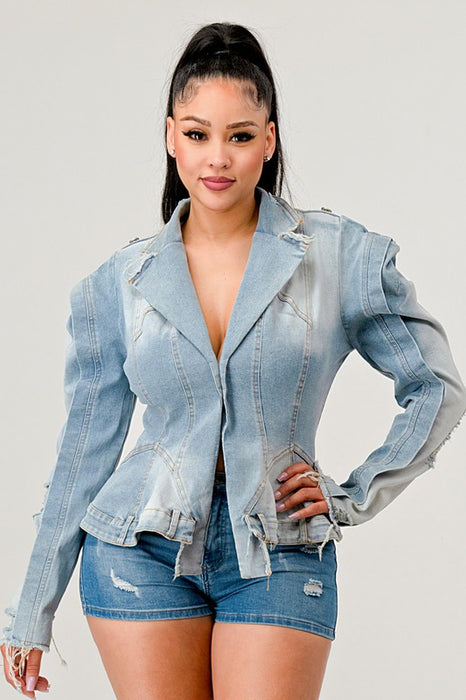 Trendy Lady Denim Jacket