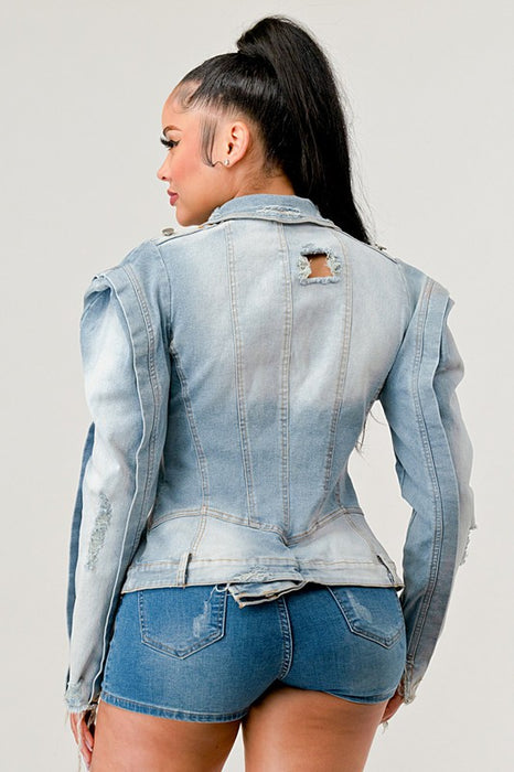 Trendy Lady Denim Jacket