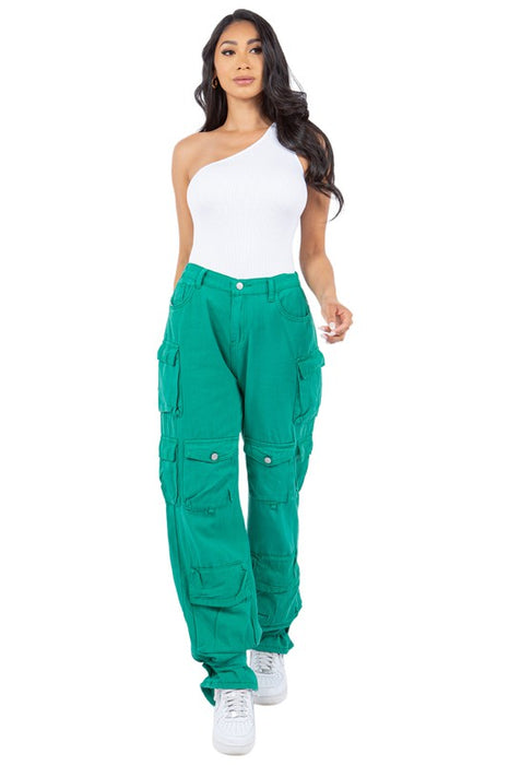 Colorful Cargo Pants