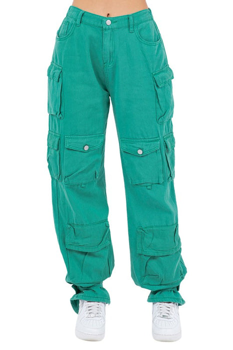 Colorful Cargo Pants