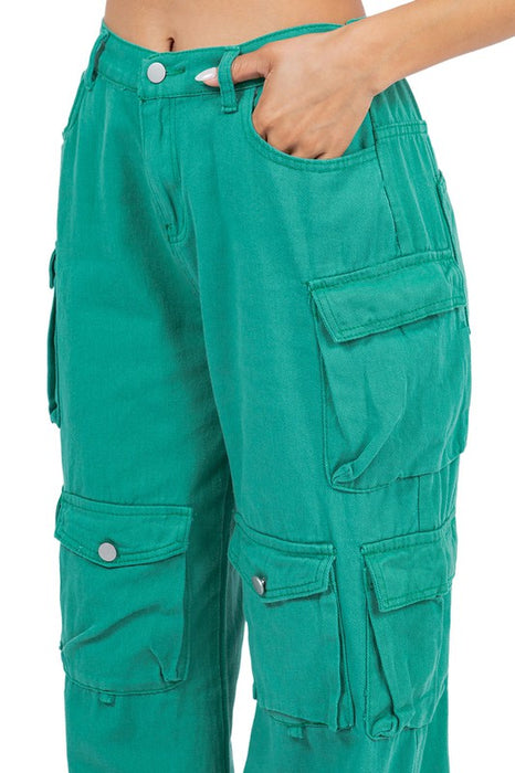 Colorful Cargo Pants