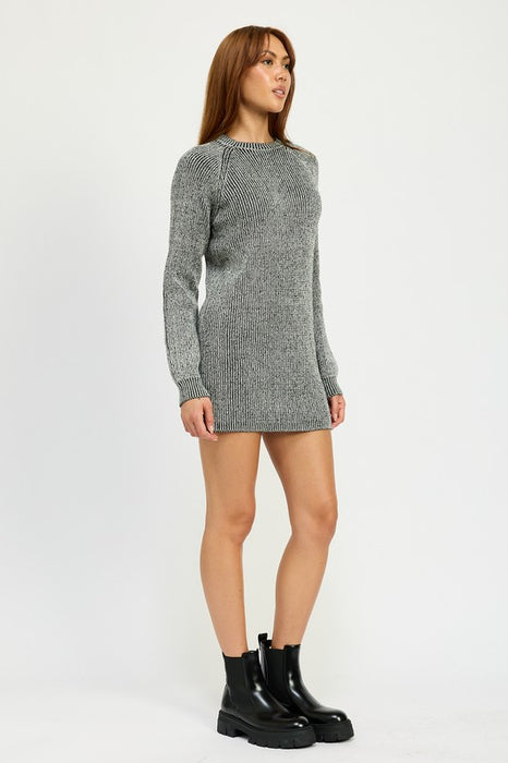 Chill Night Long Sleeve Dress