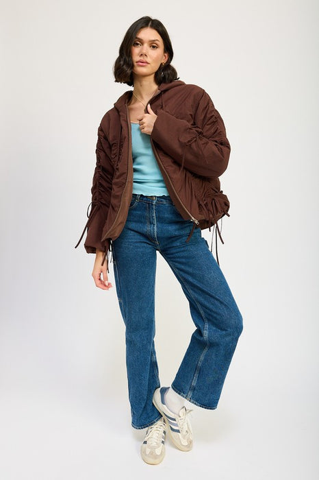 Ruched Lady Vintage Jacket