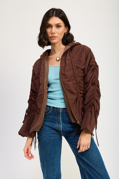 Ruched Lady Vintage Jacket