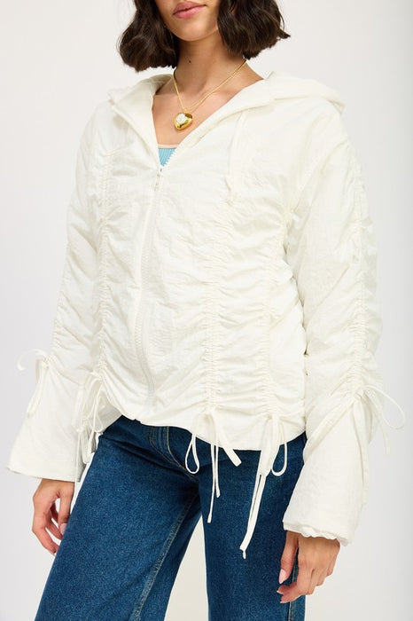 Ruched Lady Vintage Jacket