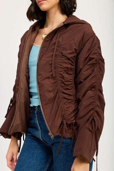 Ruched Lady Vintage Jacket