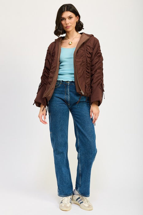 Ruched Lady Vintage Jacket