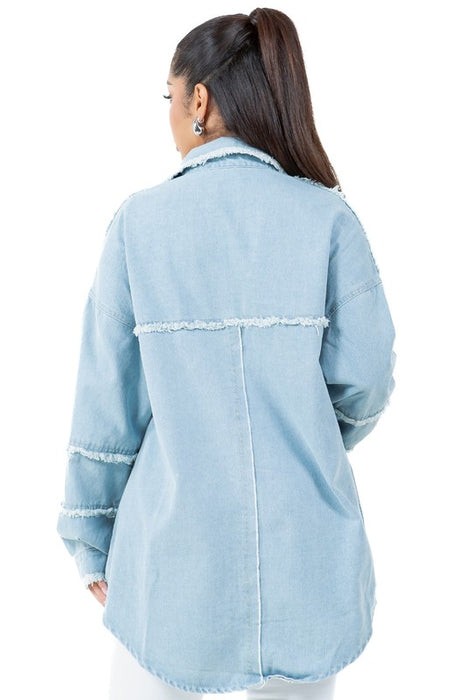 Damure Long Denim Jacket