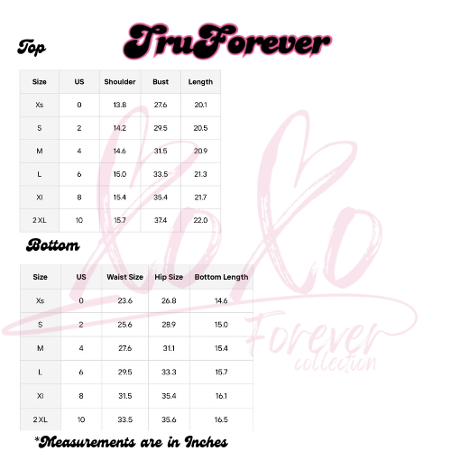 XOXO 2-piece lougewear short set