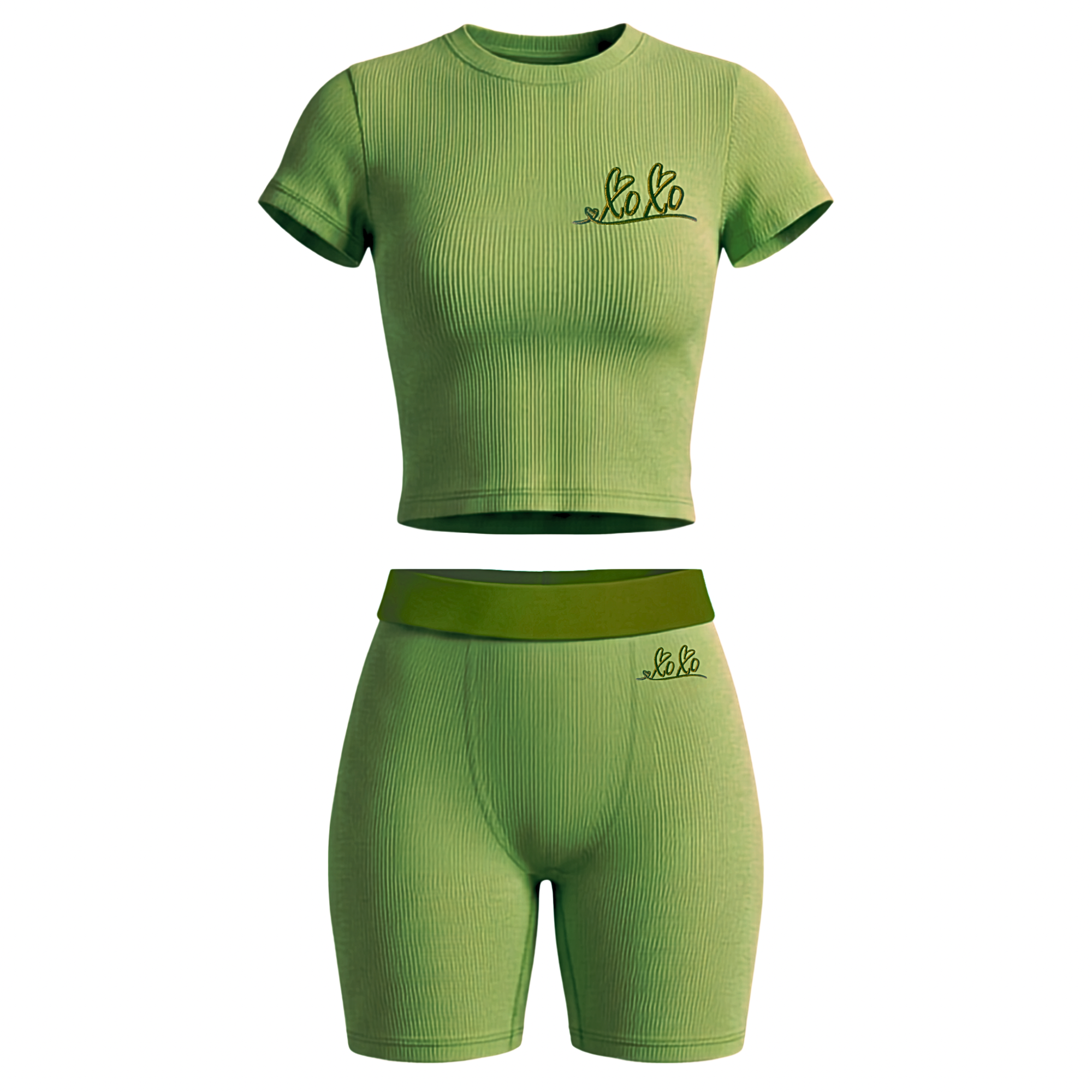 XOXO 2-piece lougewear short set