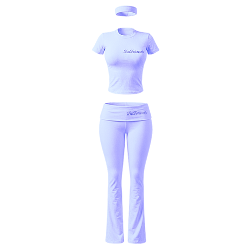 2-Piece TruForever yoga set with headband