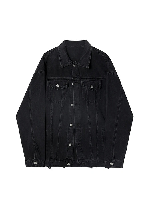 Women Black Denim Jacket